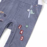 アニマルクマさんストライプサロペット重ね着風プリントロンパースベビー(60~80… | SLAP SLIP | 詳細画像20 