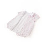 【お揃い】プリント総柄重ね襟付き半袖ロンパースベビー(60~80cm) | SLAP SLIP | 詳細画像12 