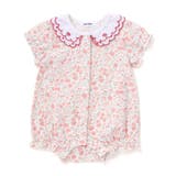 【お揃い】プリント総柄重ね襟付き半袖ロンパースベビー(60~80cm) | SLAP SLIP | 詳細画像4 