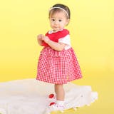 【お揃い】チェックレーススカート付きスモッキングボディミニベビー(70~80cm… | SLAP SLIP | 詳細画像3 