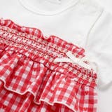 【お揃い】チェックレーススカート付きスモッキングボディミニベビー(70~80cm… | SLAP SLIP | 詳細画像7 