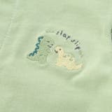 くじらクマ恐竜アニマルおしりモチーフボーダー切り替えロンパースベビー(60~80… | SLAP SLIP | 詳細画像17 