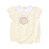 イエロー | アニマルパッチレーシー天竺カバーオールベビー(70~80cm) | SLAP SLIP