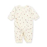 ホワイト系(フルーツ柄) | イチゴアニマルクマプリント総柄肌着ベビー(60~70cm) | SLAP SLIP