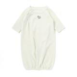 グリーン(恐竜) | アニマルクマウサギ恐竜刺しゅう接結インナー2WAYオールベビー(50~70cm) | SLAP SLIP