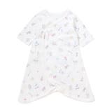 オフホワイト(おもちゃ) | コットンプリント総柄コンビ肌着ベビー(60~70cm) | SLAP SLIP