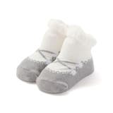 お花バレエシューズ風ソックスベビー(9~12cm) | SLAP SLIP | 詳細画像4 