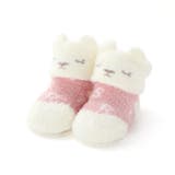 【お揃い】アニマルウサギクマロボットもこもこソックス(9~12cm) | SLAP SLIP | 詳細画像3 