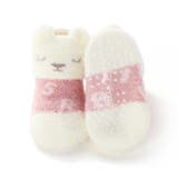 【お揃い】アニマルウサギクマロボットもこもこソックス(9~12cm) | SLAP SLIP | 詳細画像5 