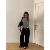 バイン ストレートワイドデニムパンツ pt1521 | BEIDELLI | 詳細画像6 