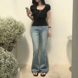 ブリー、バルーンパフ半袖ブラウス bs1198 | BEIDELLI | 詳細画像18