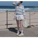 キャベツ、ティアードミニスカートパンツ sk1151 | BEIDELLI | 詳細画像7