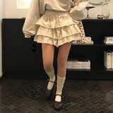 キャベツ、ティアードミニスカートパンツ sk1151 | BEIDELLI | 詳細画像14