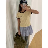 コントアー 配色リンガーTシャツ DS26119 | BEIDELLI | 詳細画像3
