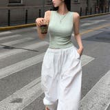 ダンプ、フォールディングナイロンワイドパンツ pt1460 | BEIDELLI | 詳細画像14