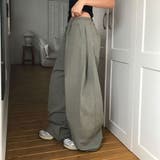 ダンプ、フォールディングナイロンワイドパンツ pt1460 | BEIDELLI | 詳細画像2
