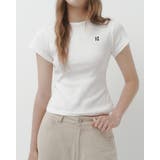 エルロ、レタリングベーシック半袖Tシャツ ts1427 | BEIDELLI | 詳細画像2