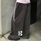 CHARCOAL | グレープ 切り替えコットンパンツ pt1547 | BEIDELLI