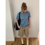 BLUE | ハーツ オーバーサイズ半袖Tシャツ DS26156 | BEIDELLI