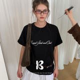 BLACK | ハーツ オーバーサイズ半袖Tシャツ DS26156 | BEIDELLI