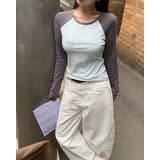 レイヤー ラグラン長袖Tシャツ ts1482 | BEIDELLI | 詳細画像2