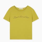 OLIVE GREEN | レス レターリング半袖Tシャツ ts1527 | BEIDELLI