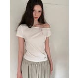リルカ アシンメトリーオフショルTシャツ DS26146 | BEIDELLI | 詳細画像2