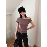 リルカ アシンメトリーオフショルTシャツ DS26146 | BEIDELLI | 詳細画像6