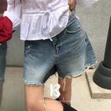 MIDDLE BLUE | ロス ダメージデニムショートパンツ DN0063 | BEIDELLI