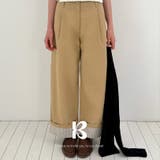 BEIGE | メープル ストライプロールアップチノパンツ pt1515 | BEIDELLI