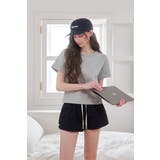NAVY | ミラー、ツイールコットンショートパンツ pt1472 | BEIDELLI