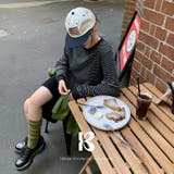 CHARCOAL | ノバ ストライプ長袖Tシャツ ts1490 | BEIDELLI