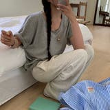 ロールアップUネック半袖Tシャツ ts1351 | BEIDELLI | 詳細画像10