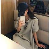 ルーズフィット、フレアPKワンピース op1278 | BEIDELLI | 詳細画像2