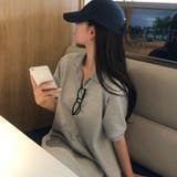 ルーズフィット、フレアPKワンピース op1278 | BEIDELLI | 詳細画像3