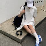ルーズフィット、フレアPKワンピース op1278 | BEIDELLI | 詳細画像7