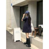 ルーズフィット、フレアPKワンピース op1278 | BEIDELLI | 詳細画像16