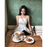 WHITE | パンプキン、レイヤードチューブトップ ts1418 | BEIDELLI