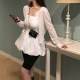 パンプキン、レイヤードチューブトップ ts1418 | BEIDELLI | 詳細画像6