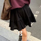 BLACK | ラビン フリルスカート sk1169 | BEIDELLI