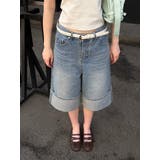 リク ロールアップバミューダパンツ DN0069 | BEIDELLI | 詳細画像1