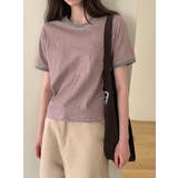ロミ ストライプ半袖Tシャツ DS26040 | BEIDELLI | 詳細画像4