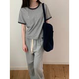 ロミ ストライプ半袖Tシャツ DS26040 | BEIDELLI | 詳細画像6