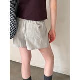シオ ストライプサマーショートパンツ DS26151 | BEIDELLI | 詳細画像1