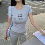 タイニー、リブレタリング半袖Tシャツ ts1417 | BEIDELLI | 詳細画像13