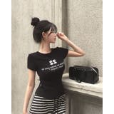 タイニー、リブレタリング半袖Tシャツ ts1417 | BEIDELLI | 詳細画像18