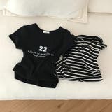 タイニー、リブレタリング半袖Tシャツ ts1417 | BEIDELLI | 詳細画像19