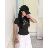 タイニー、リブレタリング半袖Tシャツ ts1417 | BEIDELLI | 詳細画像31