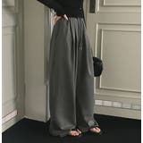 平方、ワイドゴムウエストロングパンツ pt1446 | BEIDELLI | 詳細画像1