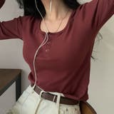 -3kgスナップゆとりフィット長袖Tシャツ ts1316 | BEIDELLI | 詳細画像3 